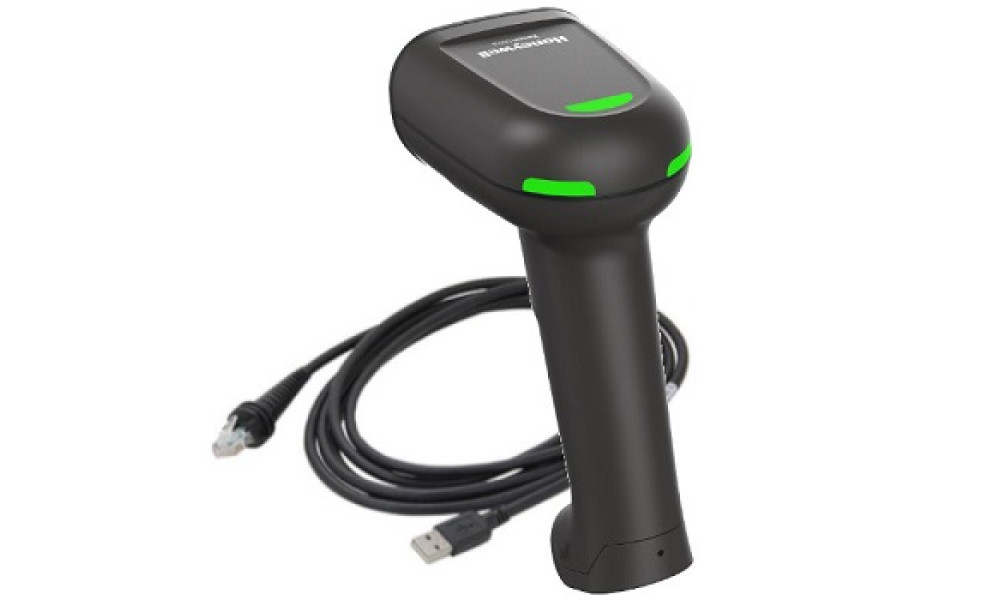 Leitor de Código de Barras Portátil Honeywell 1960GHD 2D USB Foco HD