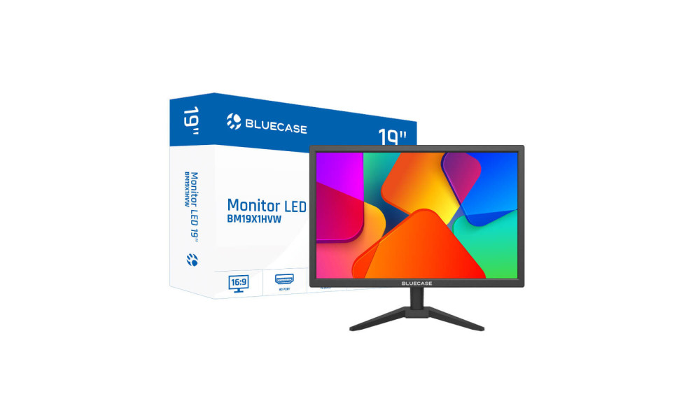 Monitor LED 19 Bluecase, Resolução 1440x900, BM19X1HVW