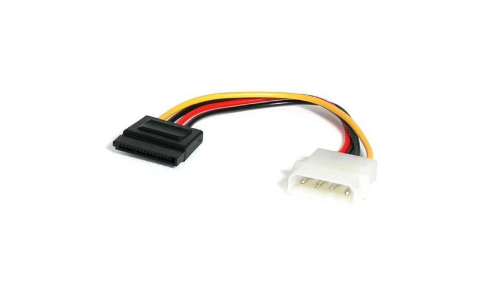 Cabo Conversor de Energia Sata Para Molex 4 Pinos