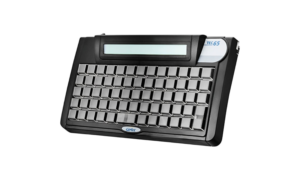 Teclado PDV Gertec TEC-E 65 com Display USB