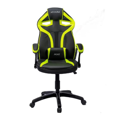 CADEIRA GAMER MX1 PRETA E VERDE