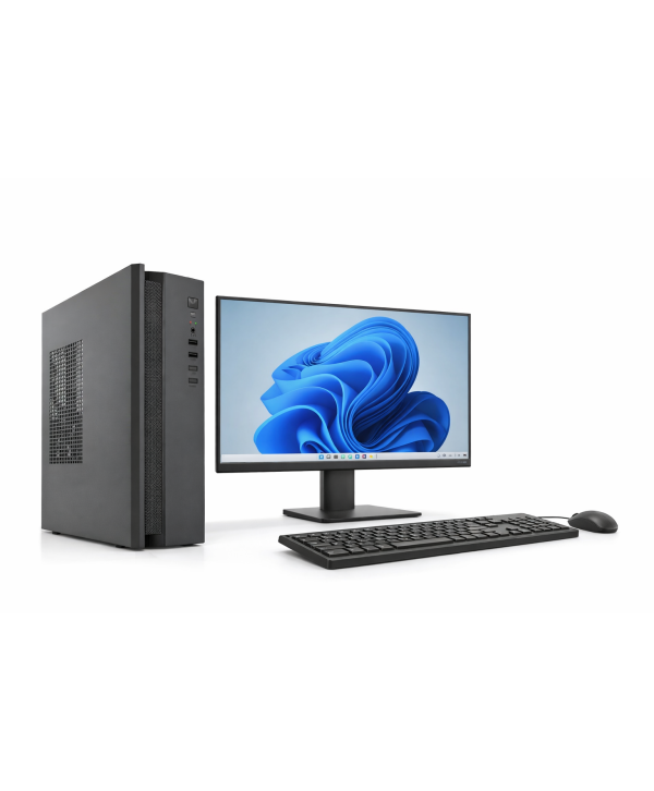 Computador Completo PDV Básico Intel Core i3-2100, SSD 120GB, 8GB Memória RAM, Monitor 15 polegadas, Kit Teclado e Mouse