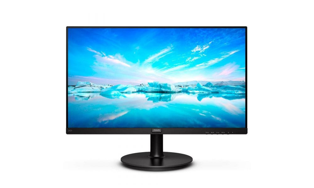 Monitor Philips W-LED 23.8´, Full HD, IPS, HDMI/DisplayPort, Bordas Ultrafinas - 242V8A