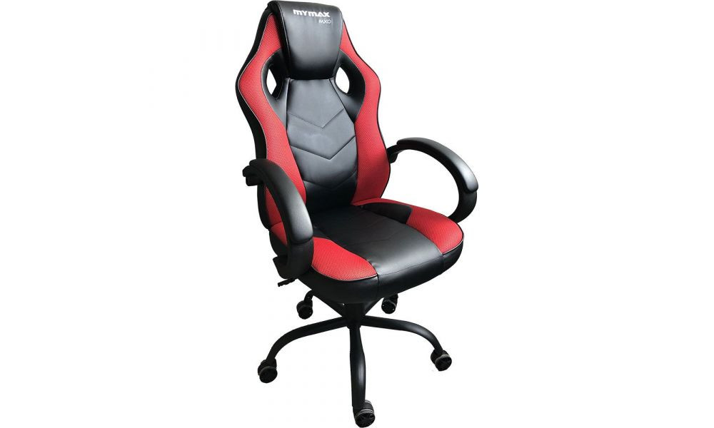 CADEIRA GAMER MYMAX MX0 - PRETA E VERMELHO