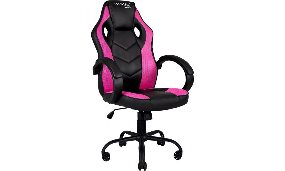 Cadeira Gamer Mymax MX0- Preta e Rosa 