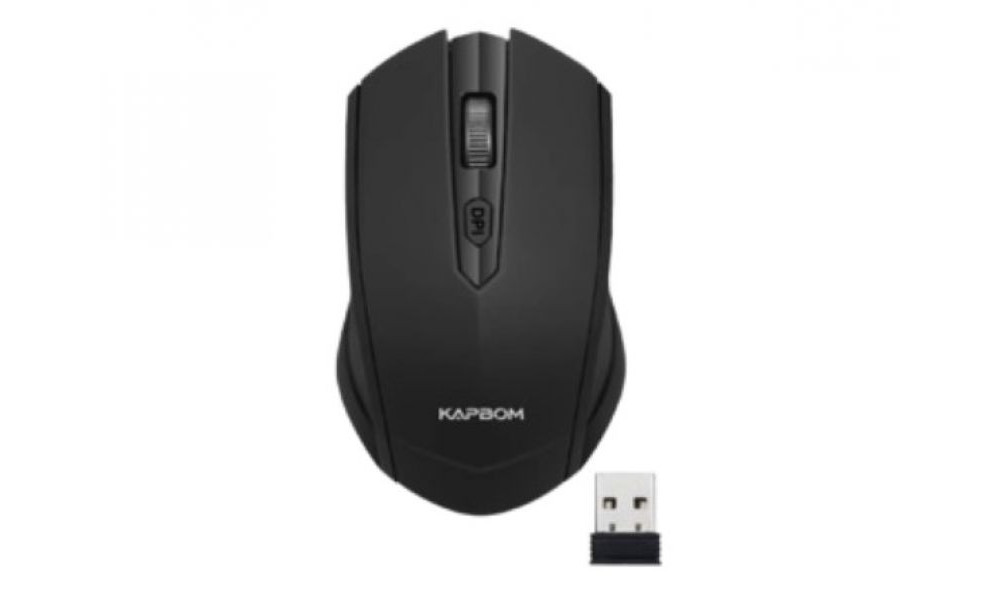 Mouse Sem Fio Recarregável 2.4Ghz 3200 DPI KA-612 - Kapbom