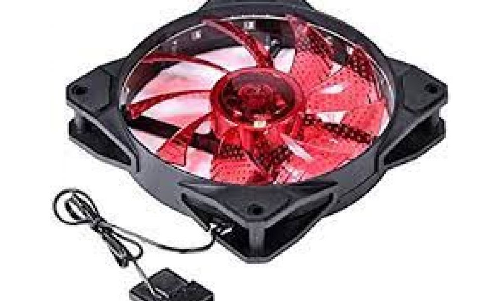 Fan/cooler Vx Gaming 15 Pontos De Led 120x120 Vermelho