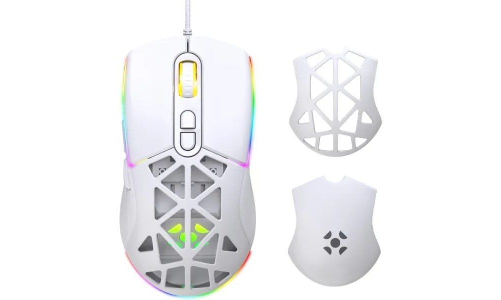 Mouse Gamer Fortrek Striker Branco