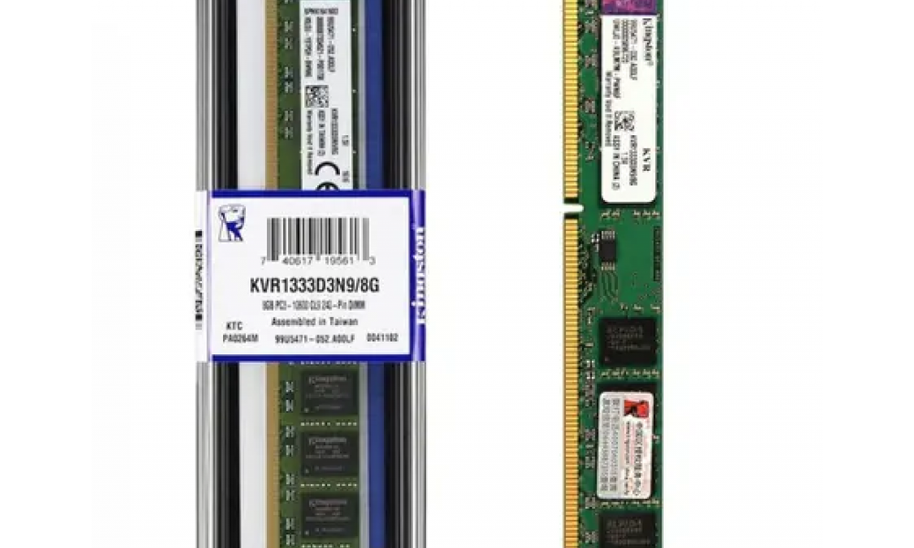 MEMORIA RAM KINGSTON DDR3 8GB 1333MHZ KVR1333D3N9/8G