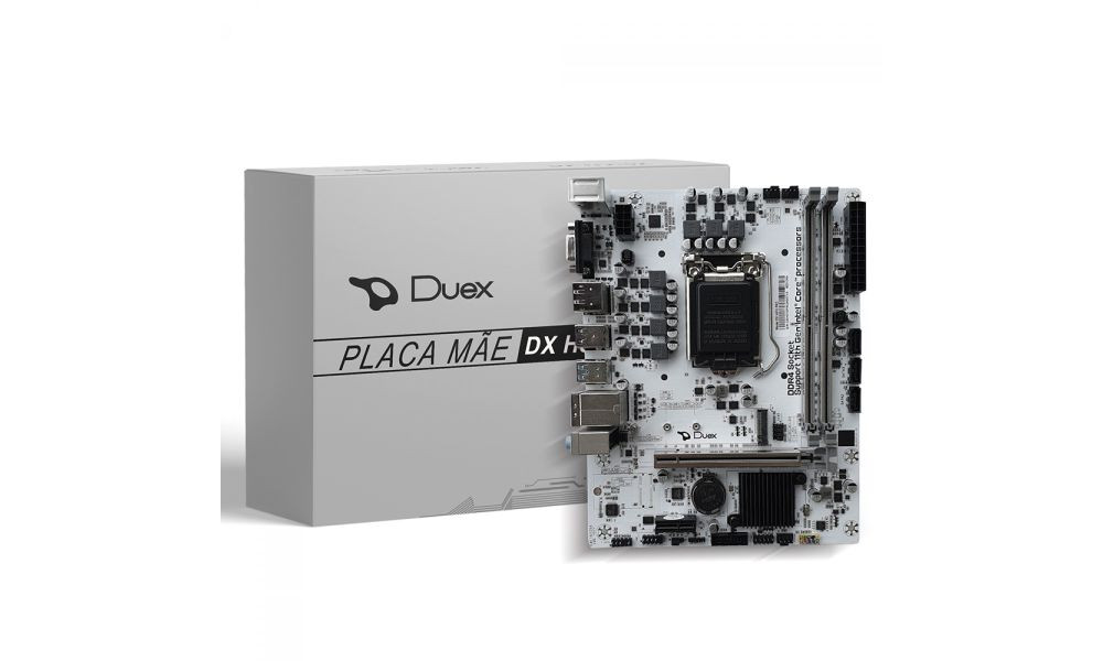 Placa Mãe H510 Pro Duex Branca