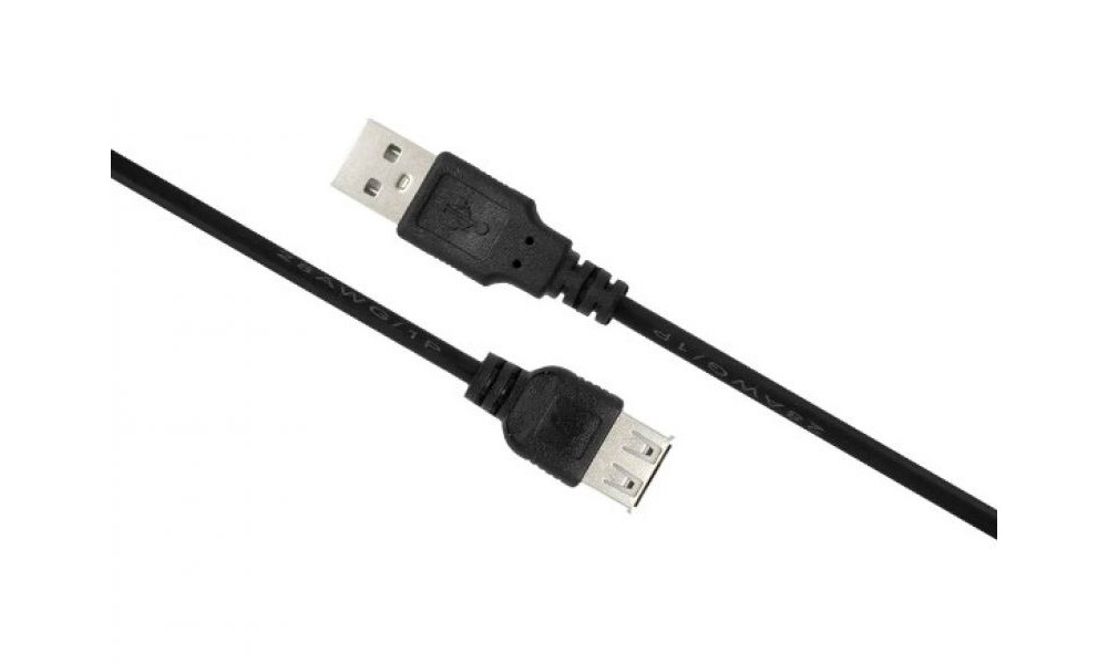 Cabo Extensor USB 2.0 F/M 2m LE-803 - lt-Blue