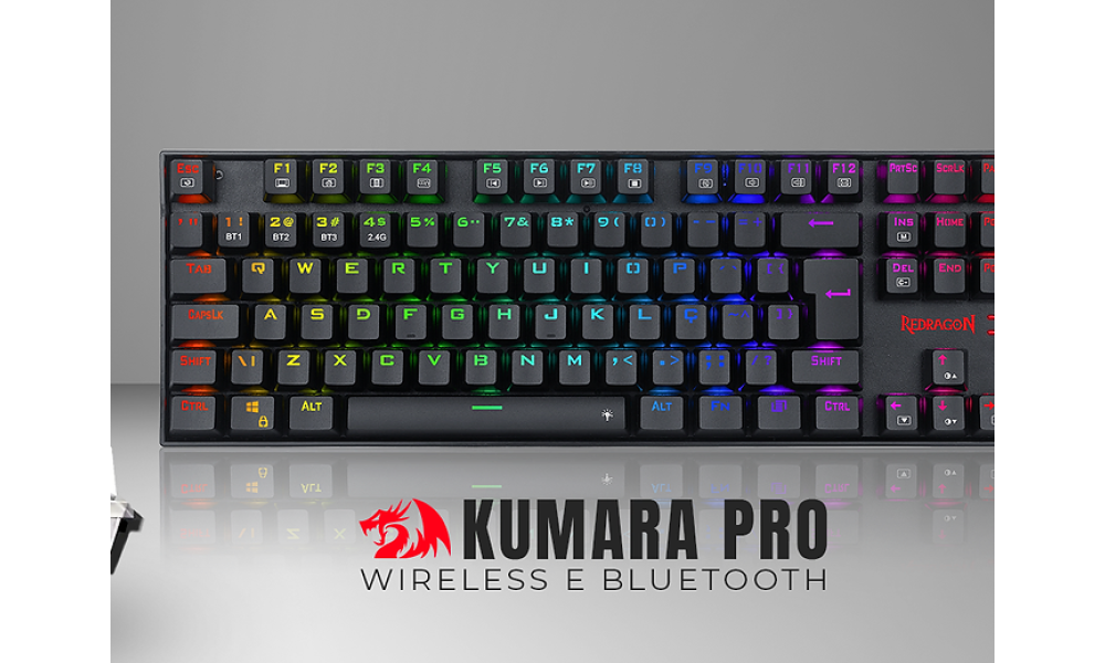 Teclado Mecanico Kumara Pro RGB Switch Black