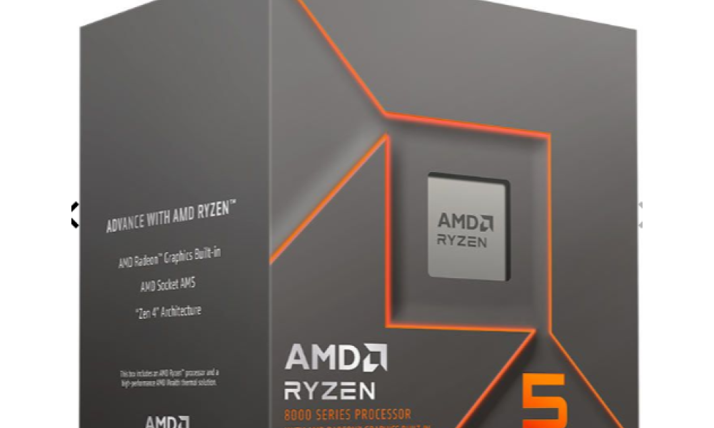 Processador AMD Ryzen 5 8500G, 6-Core, 12-Threads, 3.5GHz (5.0GHz Turbo), Cache 22MB, AM5