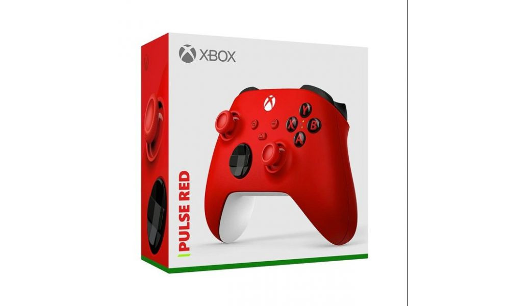 Controle S/ Fio XBOX Pulse Red