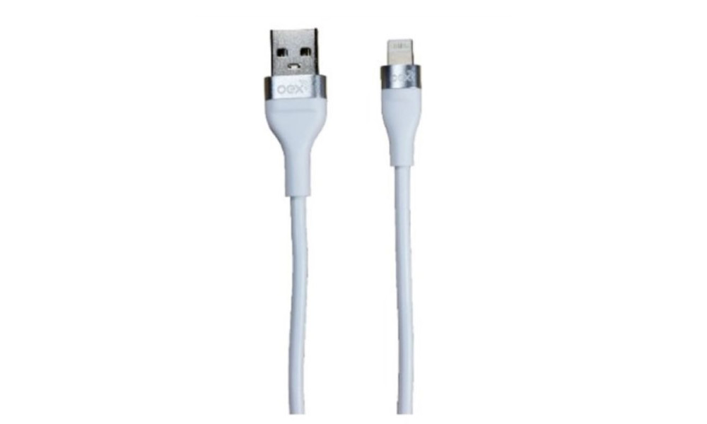Cabo USB p/ Iphone Lightning 1M Preto Newlink OEX