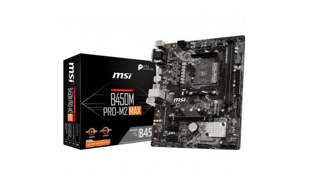 Placa Mãe MSI B450M Pro M2 Max