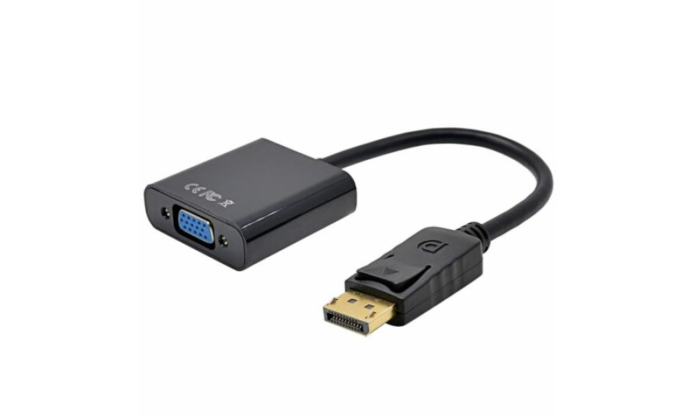 Adaptador Conversor DisplayPort para VGA 1080p Knup - KP-AD144