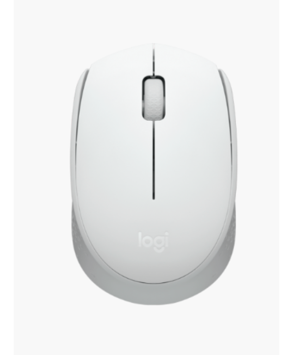 Mouse sem fio Logitech M170 - Branco