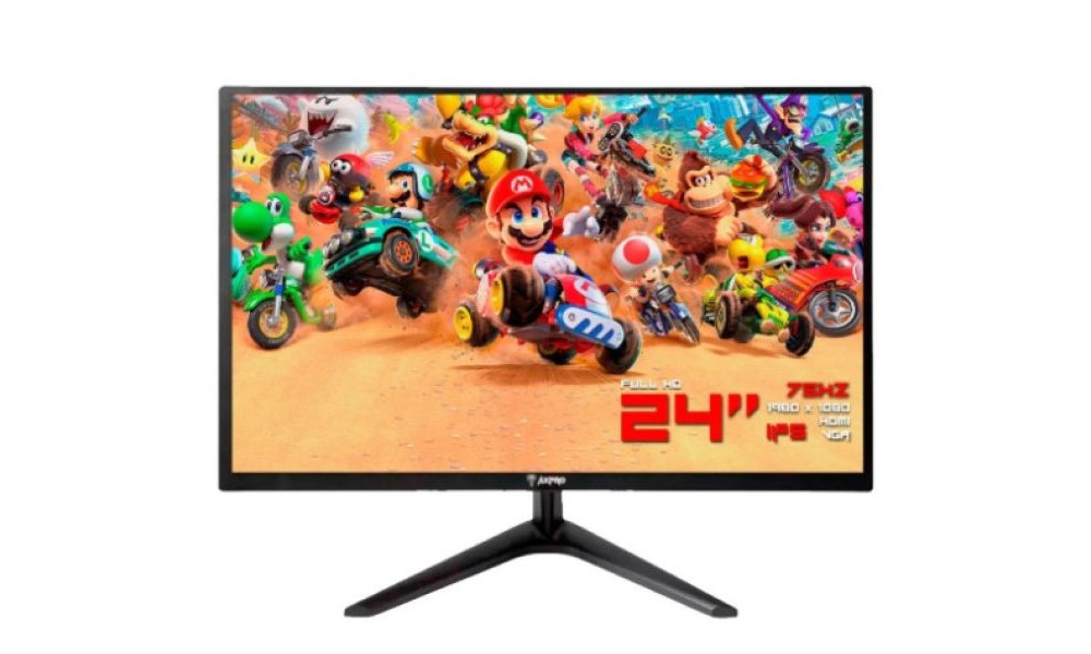 Monitor Gamer LED Axpro 24, Full Hd 1920x1080, Tela Ips, 75hz, HDMI, Vga, Vesa, Bivolt - Ax-24