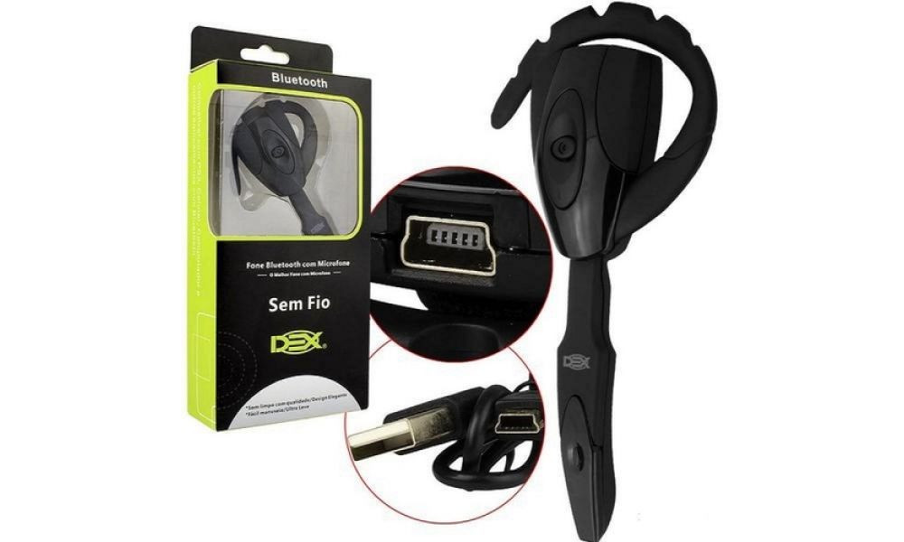 Fone Bluetooth Sem Fio Com Microfone Dex B-71 B-71 DEX