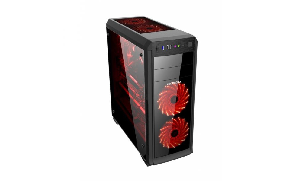 Gabinete Gamer Sem Fonte Com Usb 3.0 MD-525 Microdigi