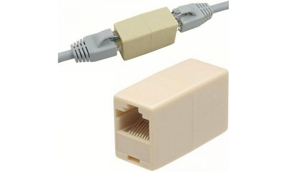 Emenda Fêmea RJ45 Fêmea x Fêmea OEM