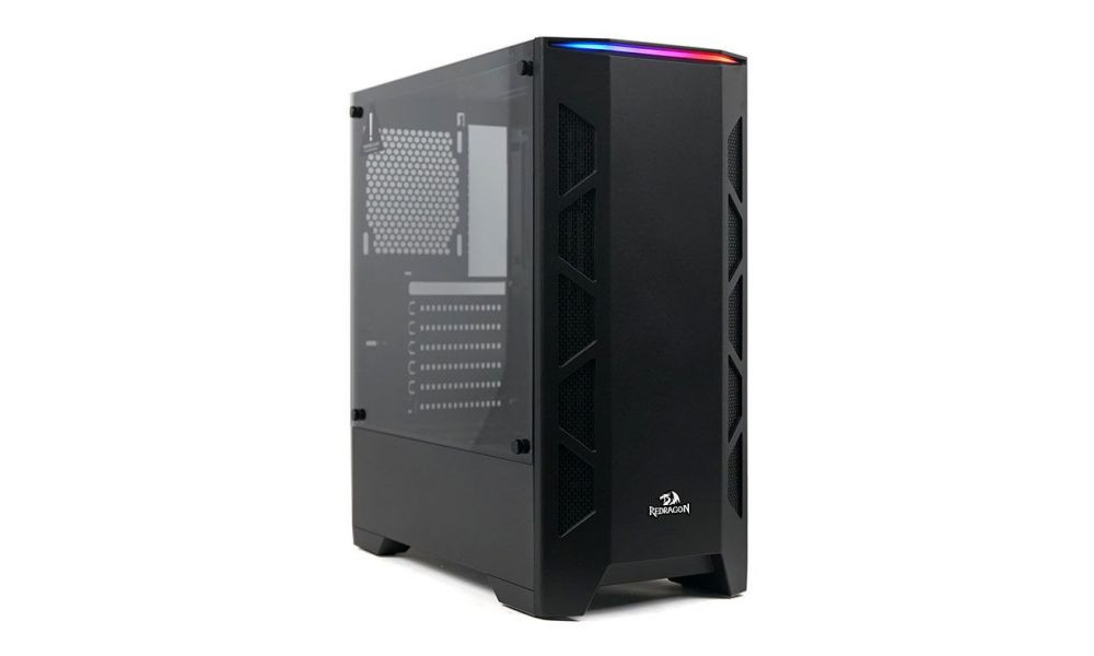 Gabinete Gamer Redragon STARSCREAM Vidro temperado GC-610B