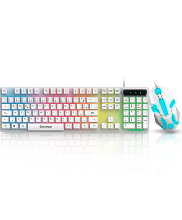 Kit Mouse + Teclado Com Conexão USB. Hoopson TPC-096KB