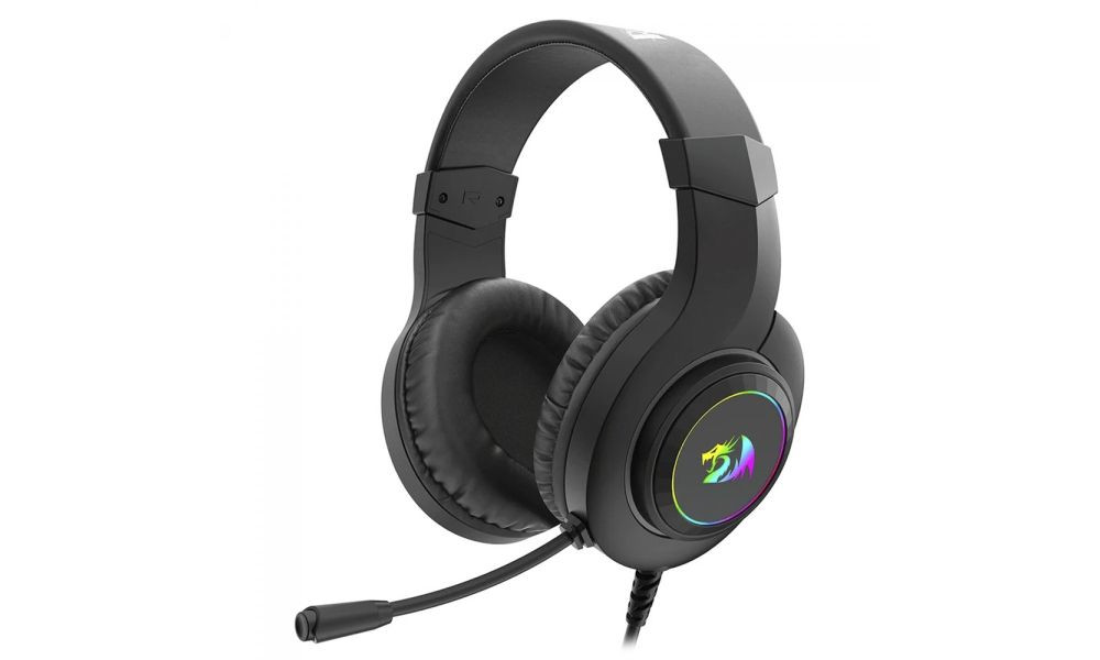 Headset Gamer Redragon H371 Hylas RGB, 7.1 Surround, Drivers de 50mm, USB, Black