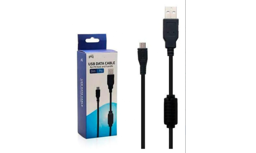 Cabo USB+V8 Para ps4 Ley-1527 Le-1004