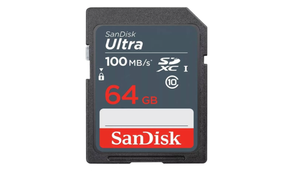 Cartão de Memória SD 64gb  Sandisk Ultra SDXC Classe 10