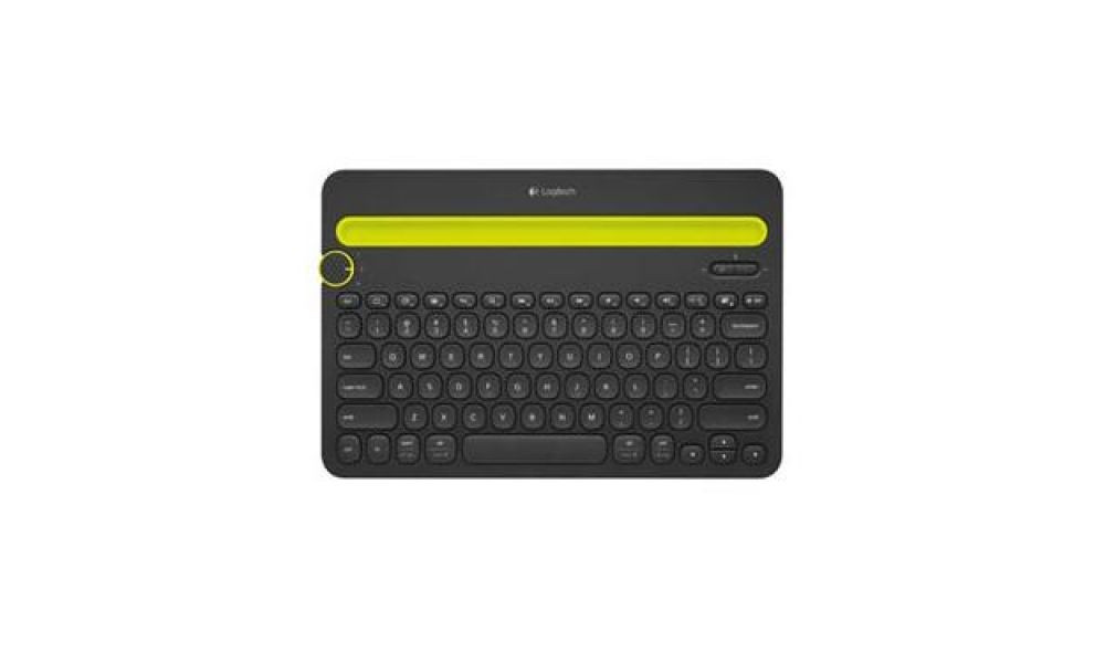 Teclado sem fio Logitech K480 com Suporte Integrado para Smartphone e Tablet, Conexão Bluetooth 