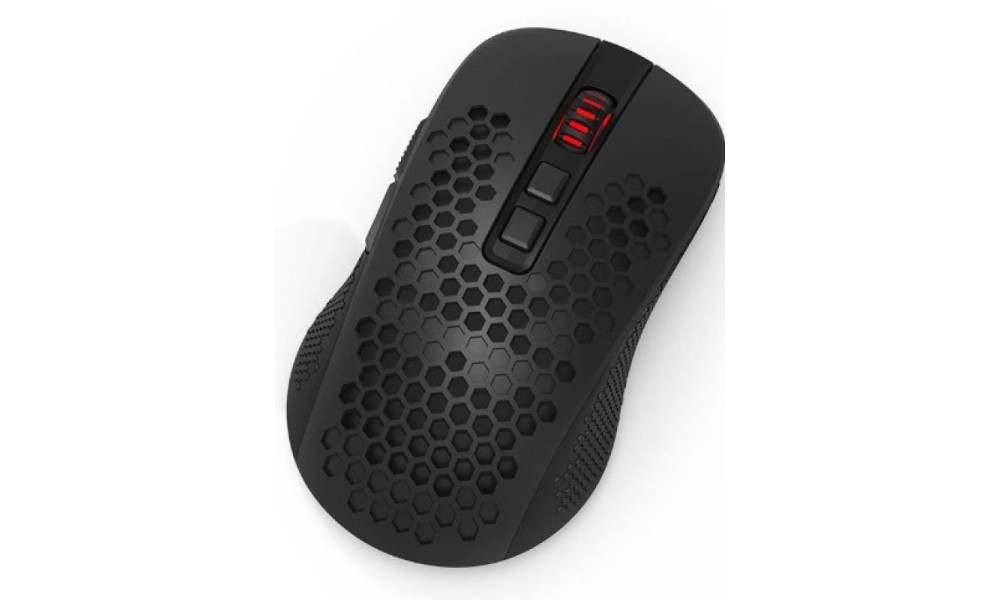 Mouse Redragon Hana, RGB, 7200DPI, 7 Botoes, Wireless, Preto, M694-RGB