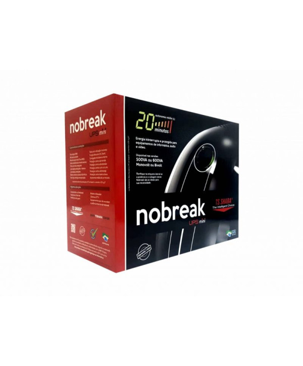  Nobreak UPS Mini 600VA Bivolt 115V Mono 115v