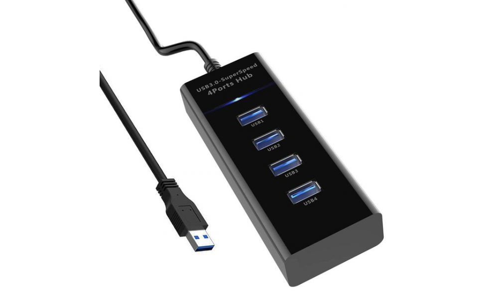 Hub USB 3.0 4 Portas USB 480Mbps LEY-200 - Lehmox