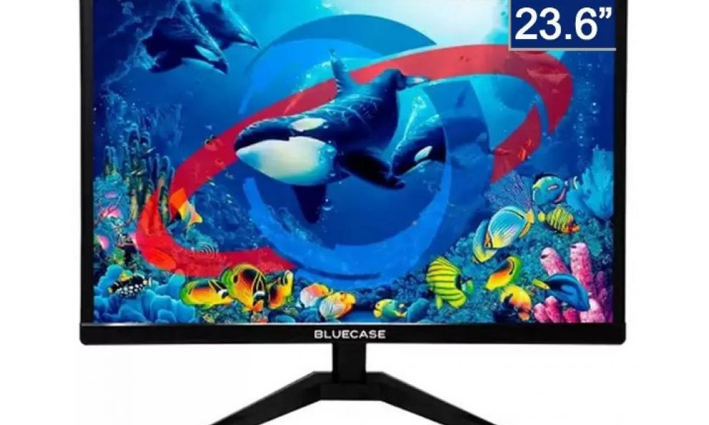 Monitor Led 23,6 BM24D2HVW Bluecase - Full HD, VGA, HDMI, VESA 