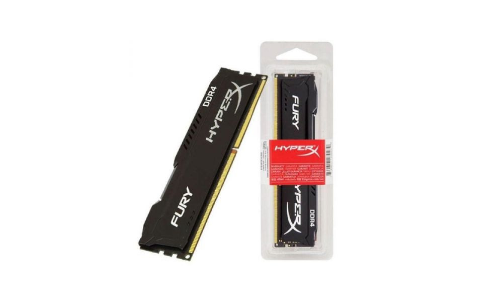 Memória HyperX Fury, 8GB, 2666MHz, DDR4, CL16, Preto - HX426C16FB3/8