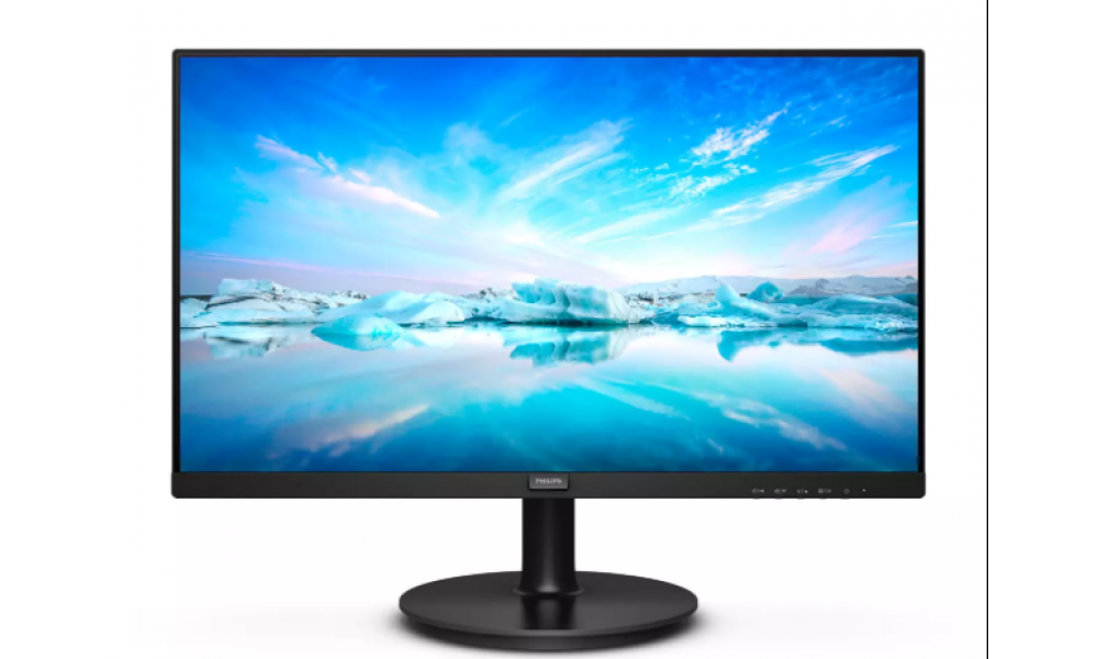 Monitor PHILIPS 21.5 VA com HDMI - 221V8L Preto 75HZ