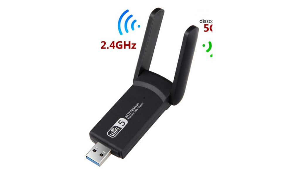 Adaptador Wi-Fi B19-01-02 USB 3.0 C/ Antena CHN OEM