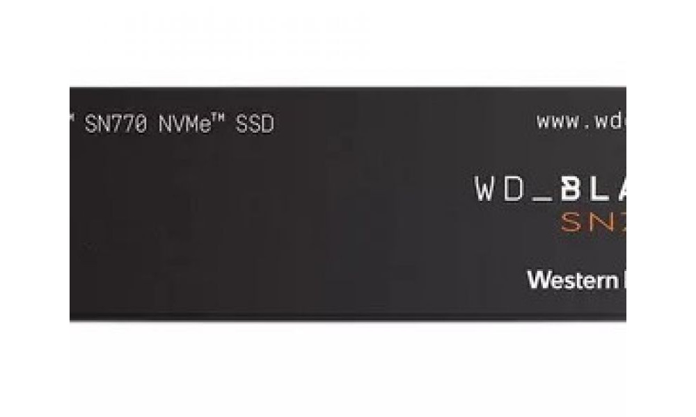 SSD 500 GB WD Black SN770, M.2, PCIe Gen4x4, NVMe Western Digital