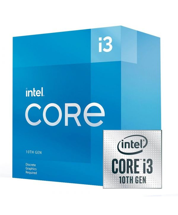 Processador Intel Core I3 10105F 3,7Ghz (4,4Ghz Turbo), 10G, 4/8 Nucleos