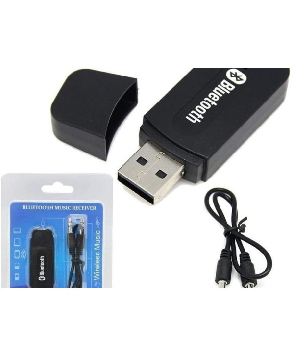 Adaptador Receptor CAR Bluetooth Auxiliar BT-Receiver