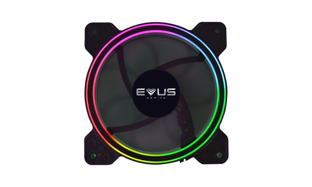 Cooler Gamer Fan 12CM 120mm com Led F-12FIX Evus