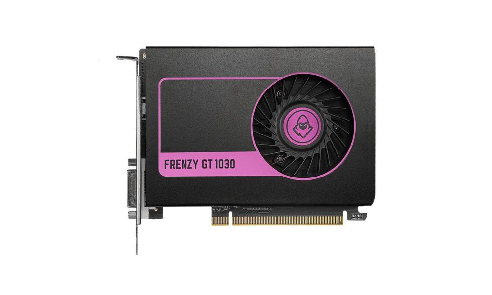 PLACA DE VIDEO MANCER GEFORCE GT 1030 FRENZY, 2GB, GDDR5, 64-BIT, MCR-GT1030V1-FZY