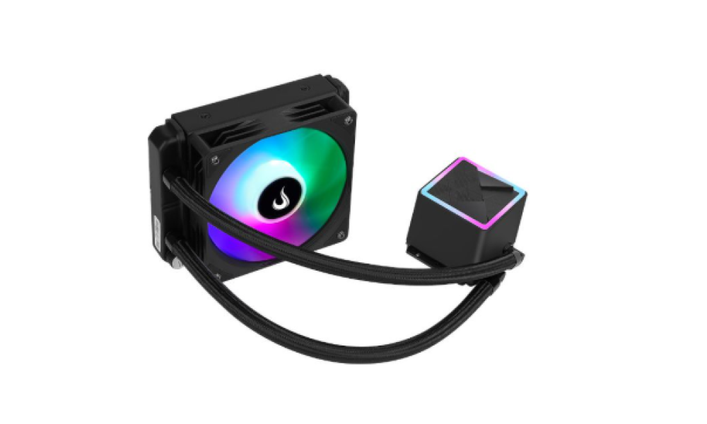 Water Cooler Gamer Rise Mode Black 120mm RGB Rainbow - RM-WCB-01-RBW