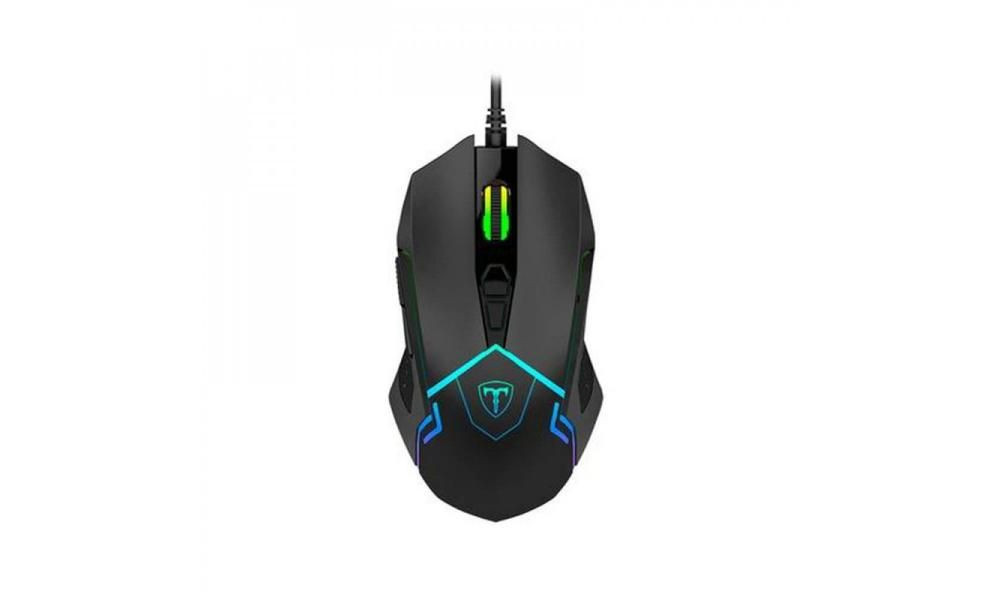 Mouse Gamer T-Dagger Senior RGB 4800 DPI com fio