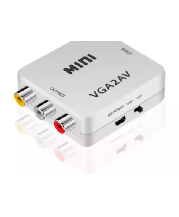 Conversor de Video VGA Para AV KP-AD114 VGA2AV