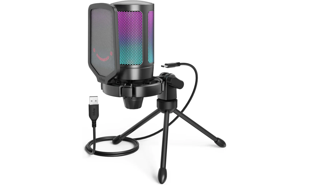 Microfone Fifine Ampligame A6V
