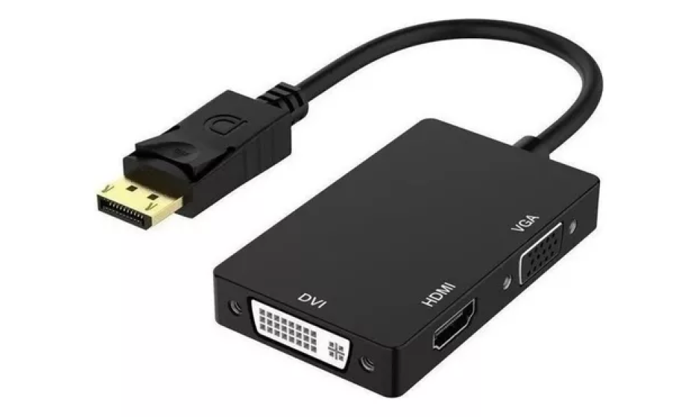 Adaptador Display Port X VGA, DVI, HDMI - NV Voo X-028
