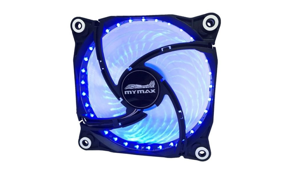 Cooler Fan 120mm STORM II - PRETO LED AZUL MYMAX